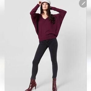 Free People Santa Clara Thermal Mulberry Size M NWT